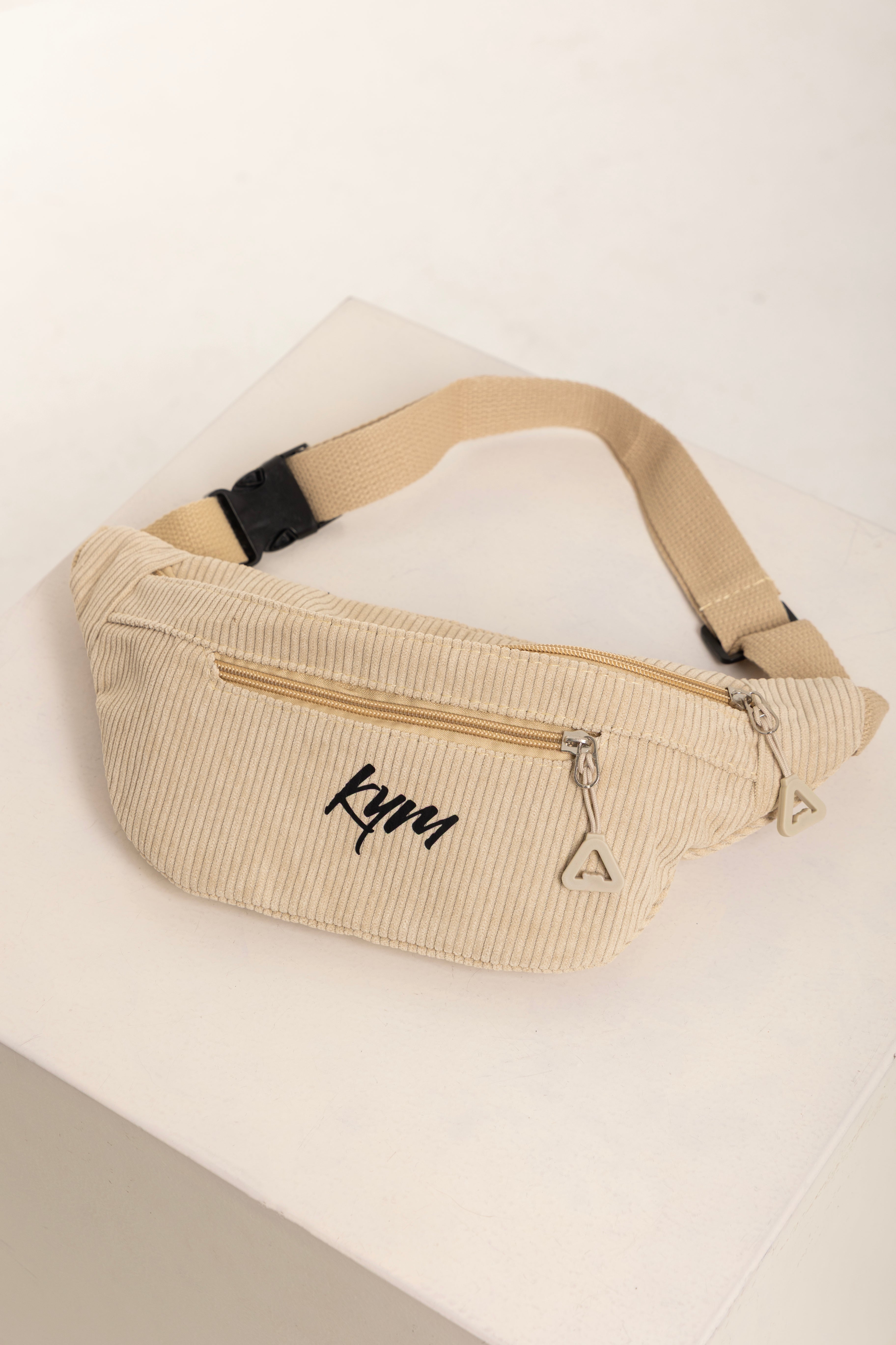 Τσαντάκι Μέσης Μπεζ ΤΣ004