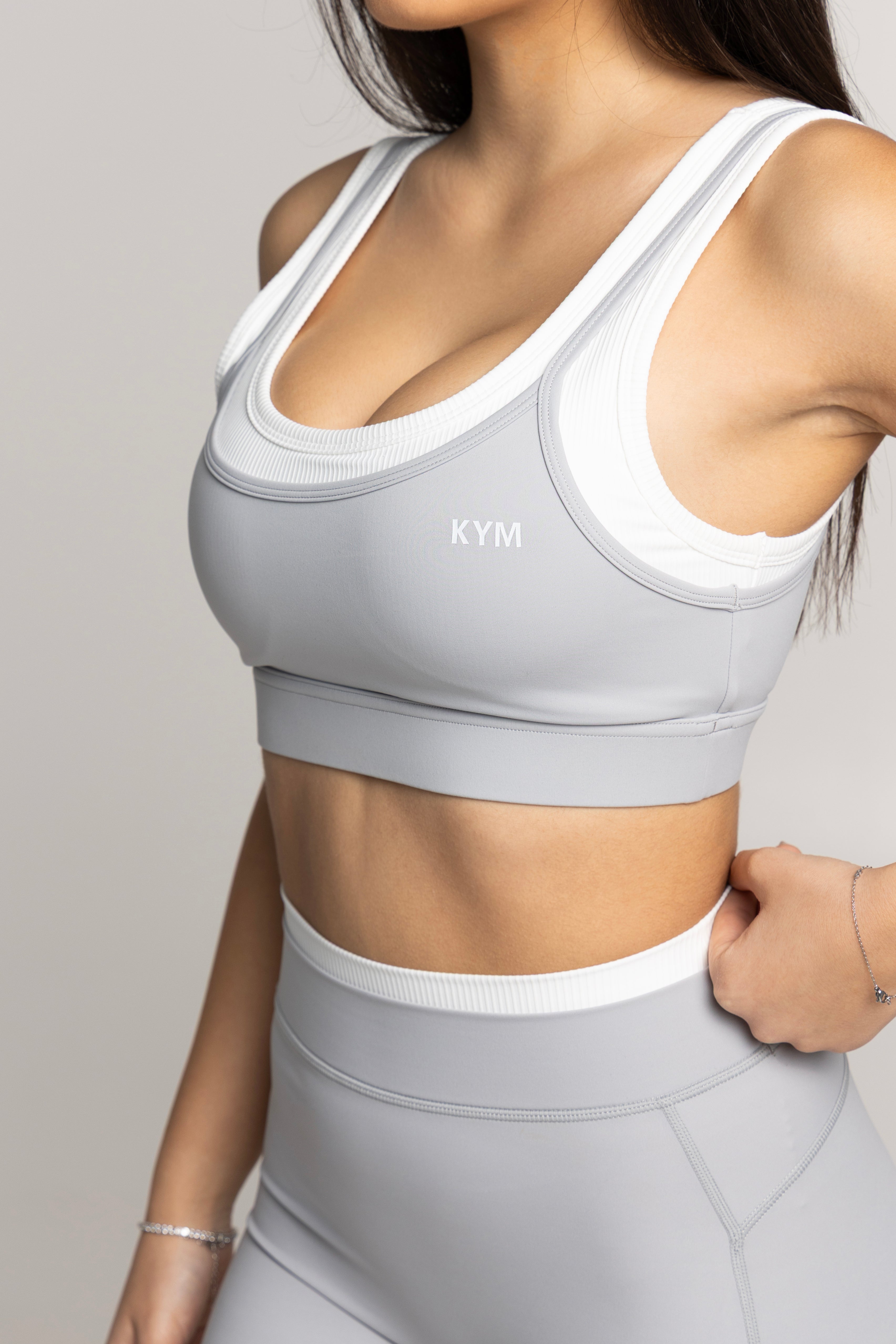 Αθλητικό Flare Παντελόνι Premium 0040 Γκρι