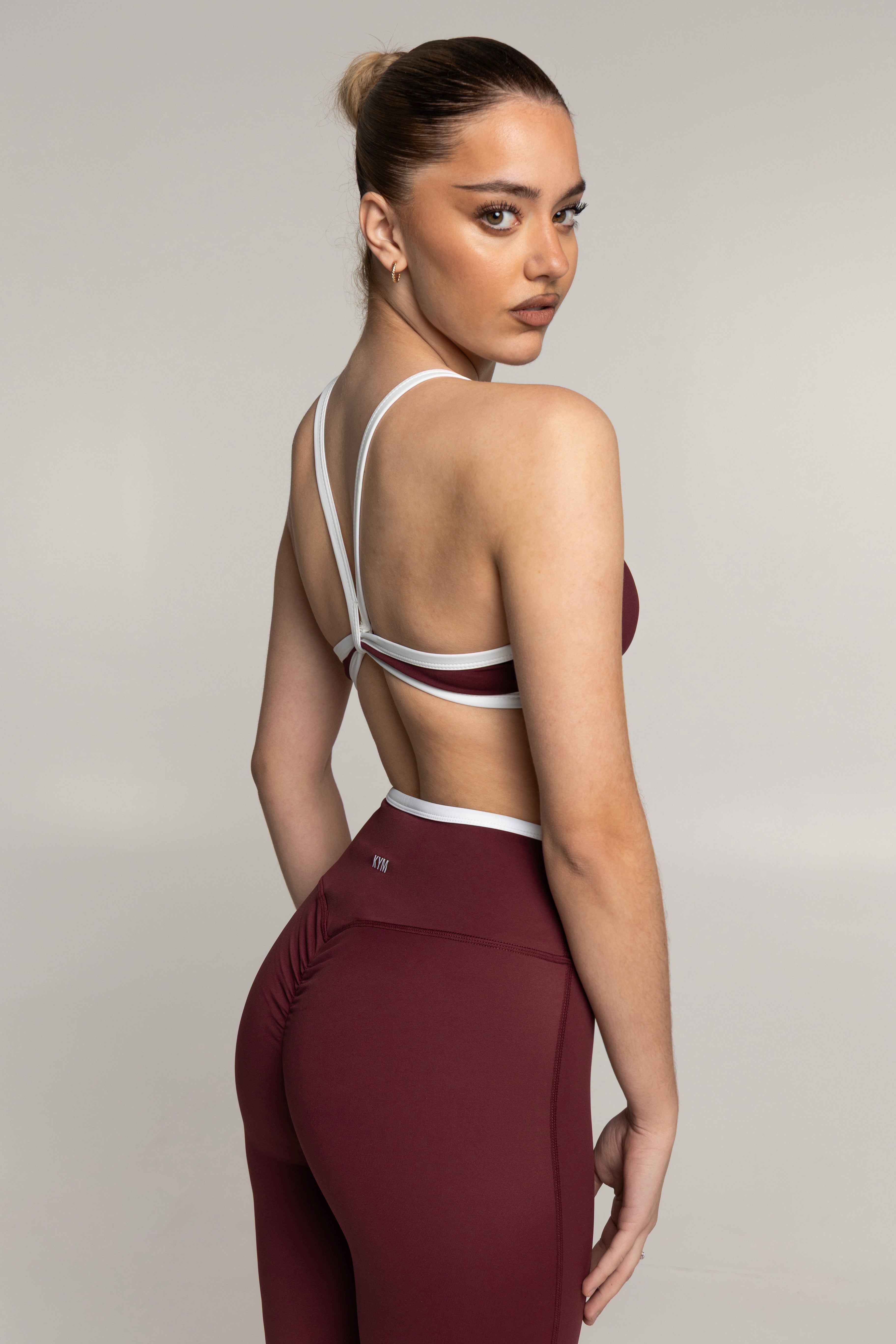 Αθλητικό Κολάν Premium 0059 Κερασί