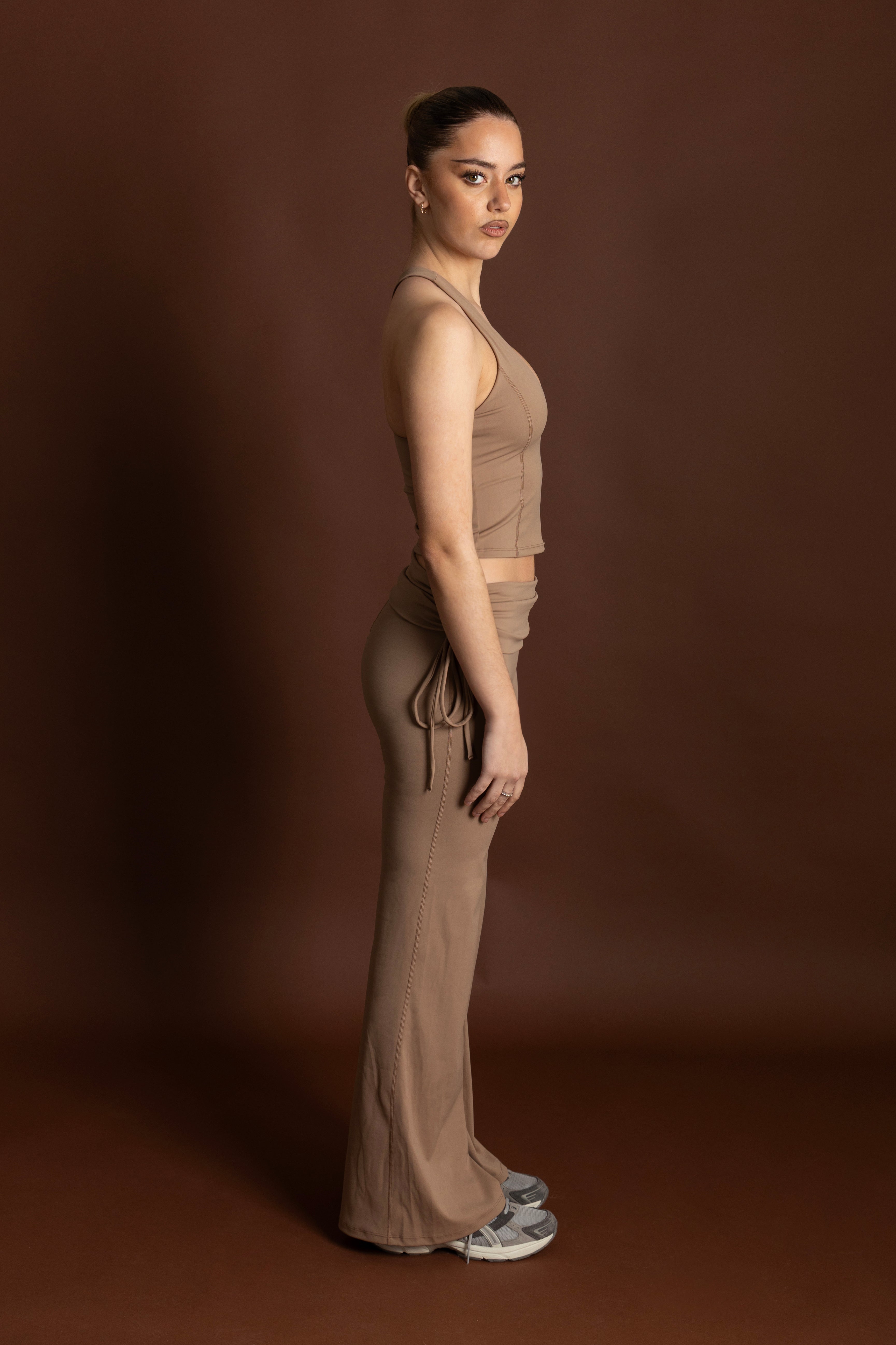 Halter Τοπ Χρώμα της Άμμου - SPTZ3055ZC