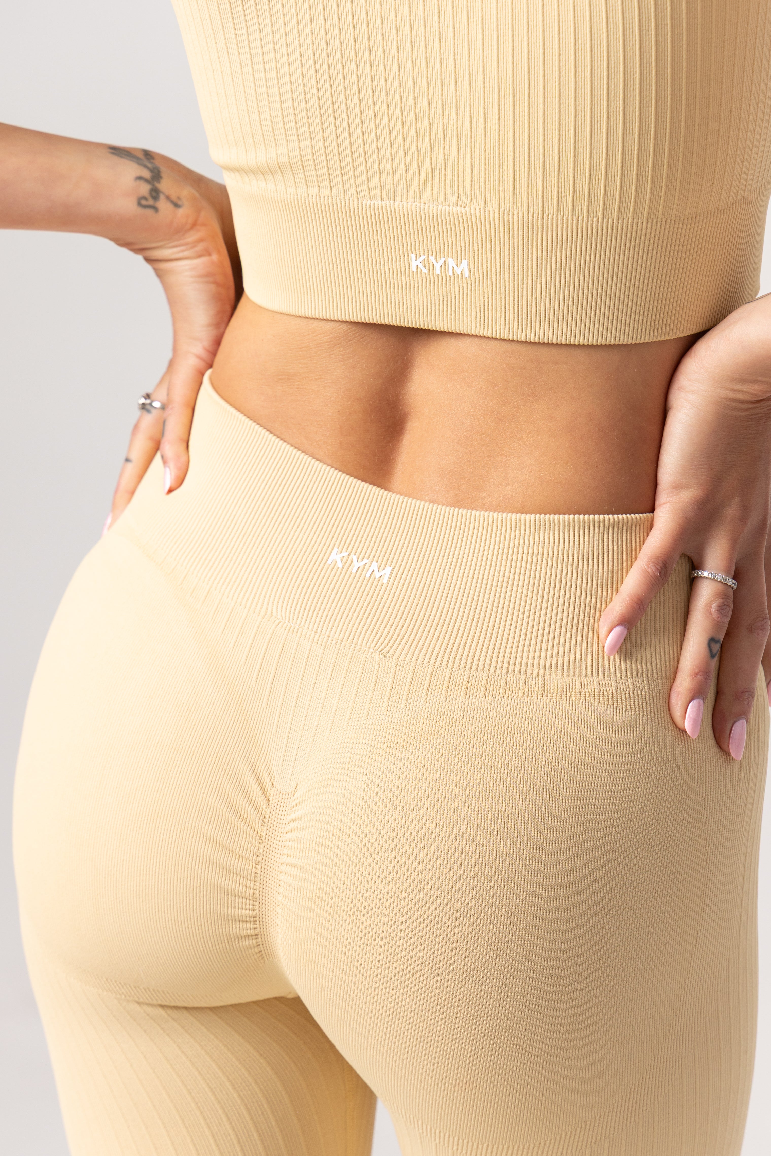 Ribbed Short Sleeve Zip Top - spyb421