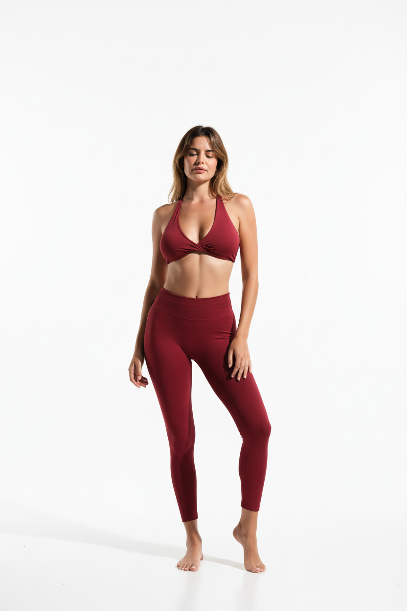 Κόκκινο Αθλητικό Τοπ με Ενίσχυση KYM 0054