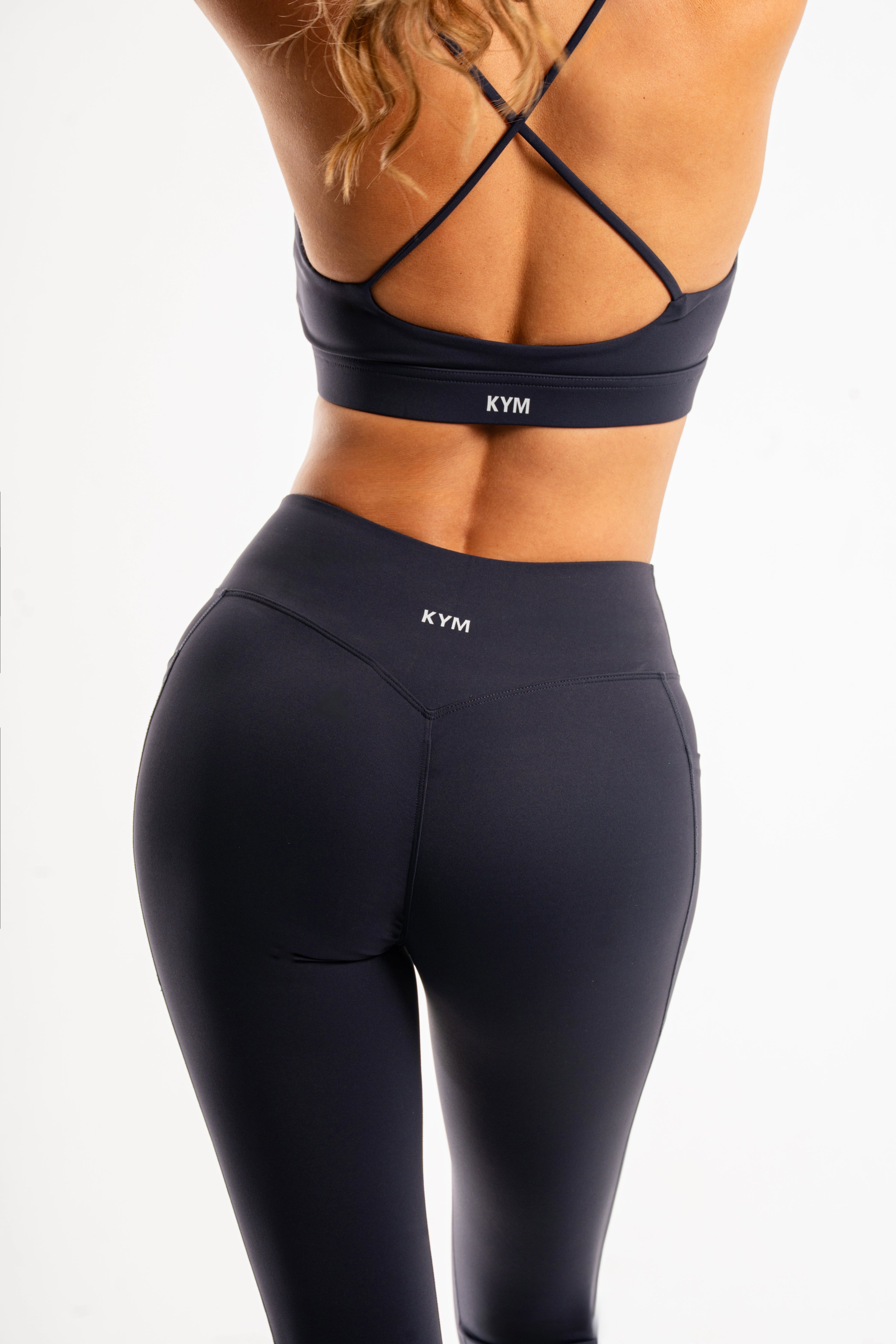 Μπλε Ψηλόμεσο Leggings KYM 0205