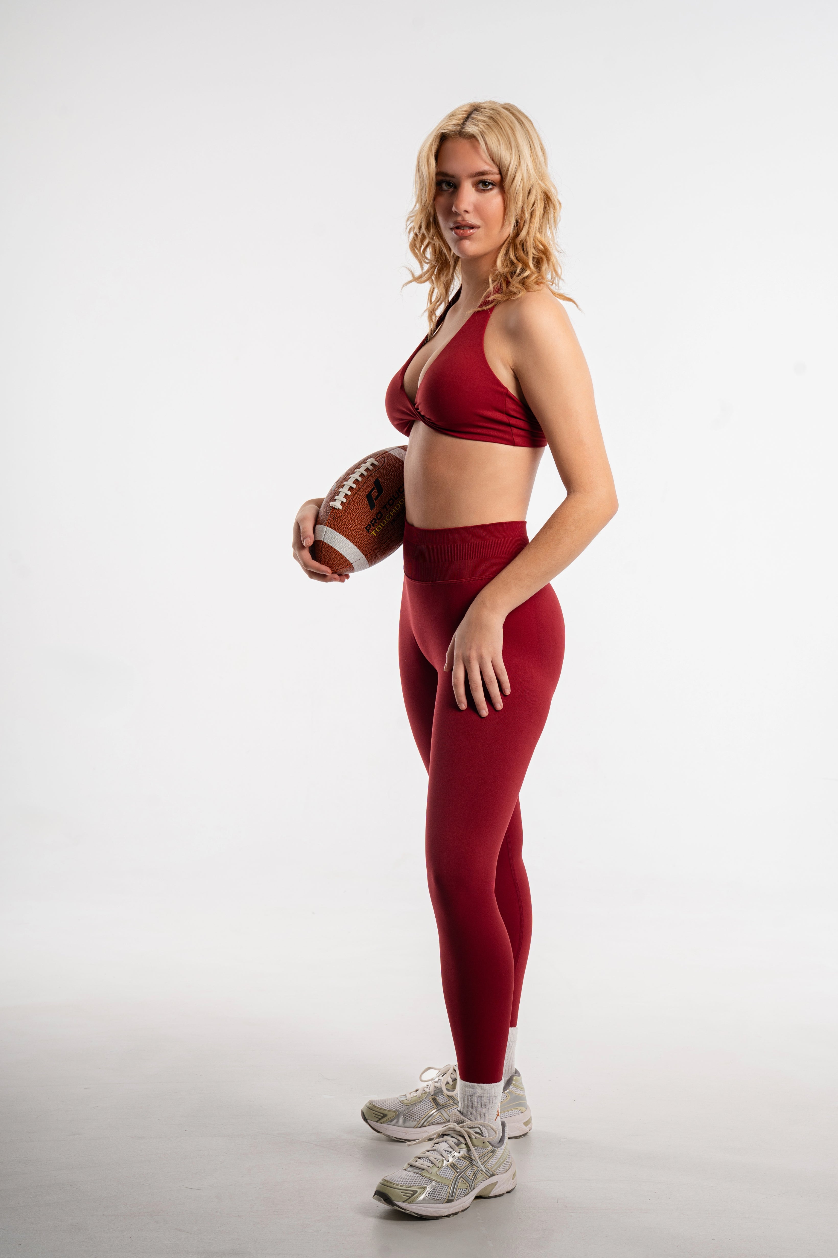 Κόκκινο Ψηλόμεσο Leggings KYM 0054