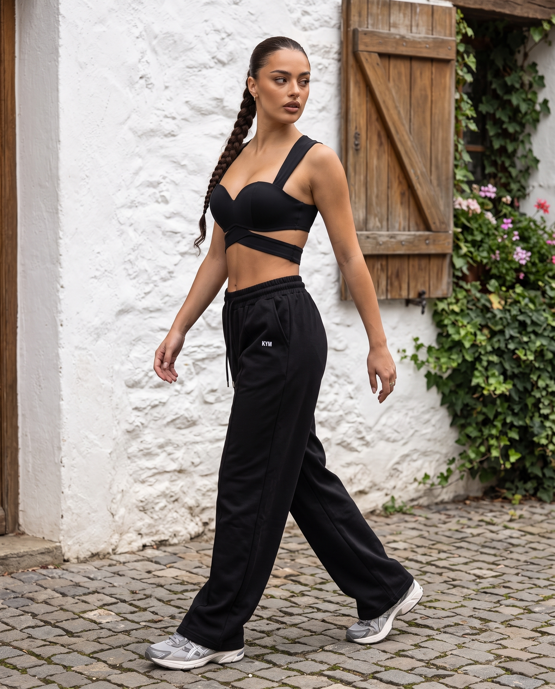 Παντελόνι Αθλητικό Oversize Μαύρο - black13
