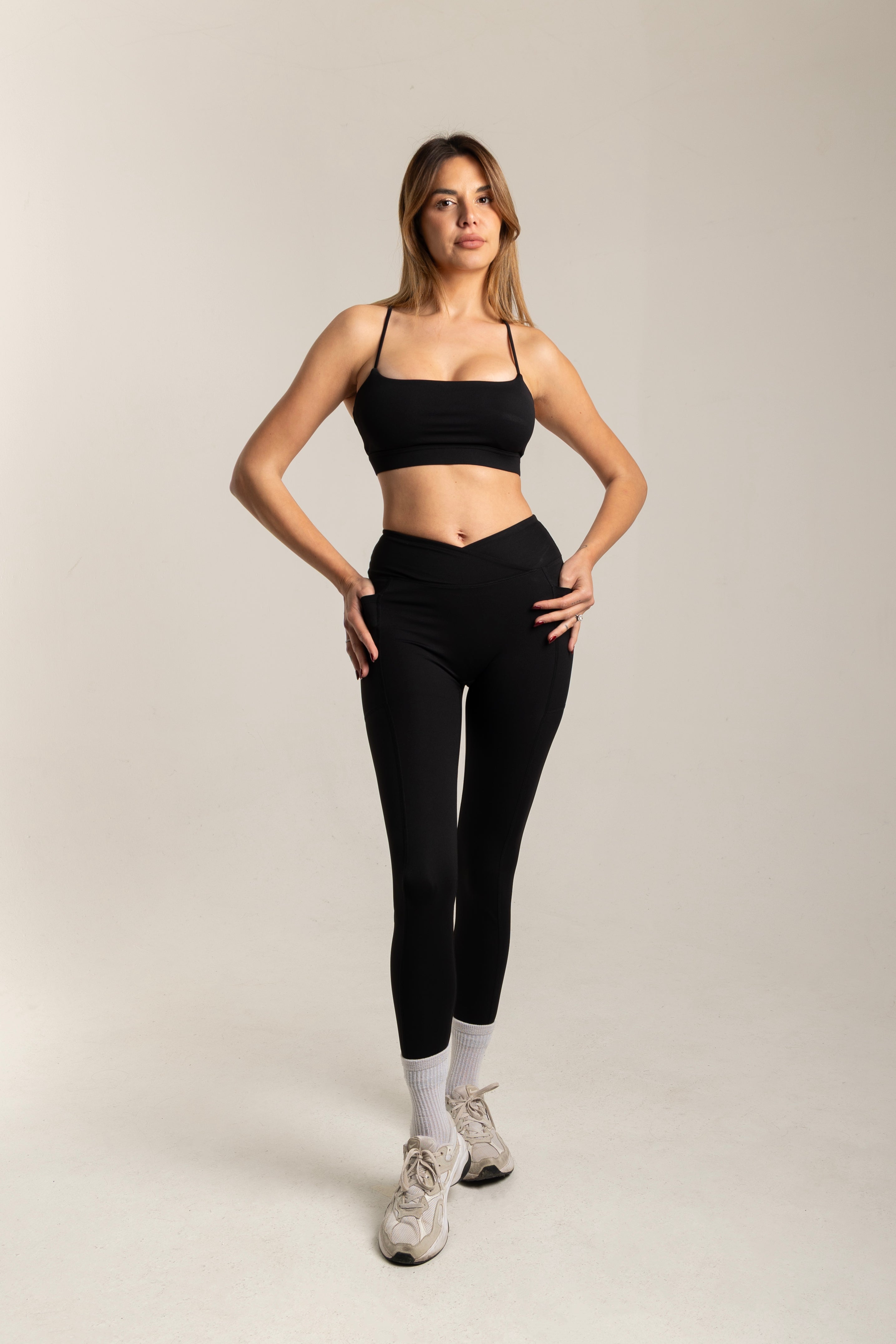 Μαύρο Ψηλόμεσο Leggings KYM 0205