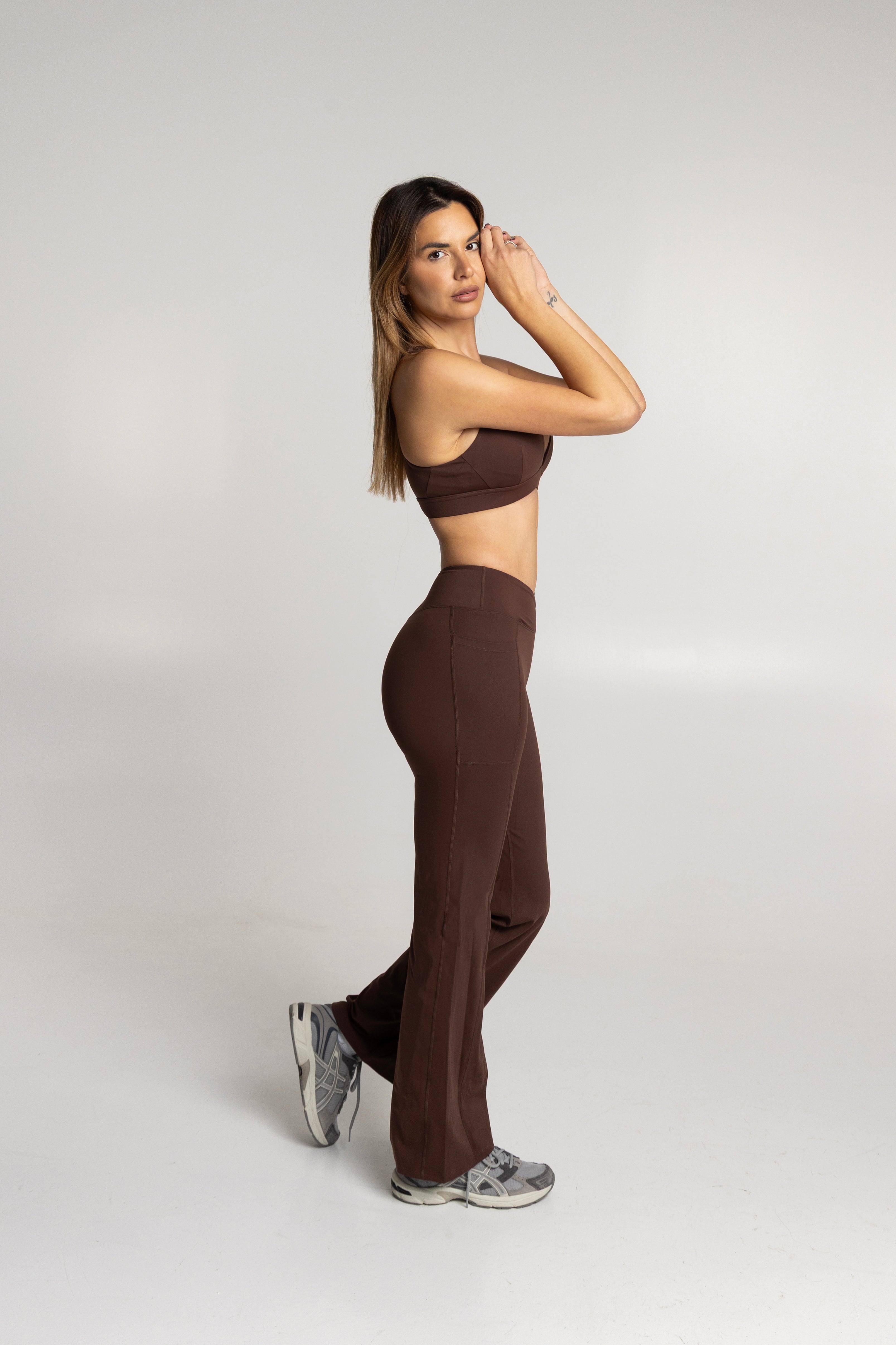 Αθλητικό Κολάν Premium 0154 Καφέ