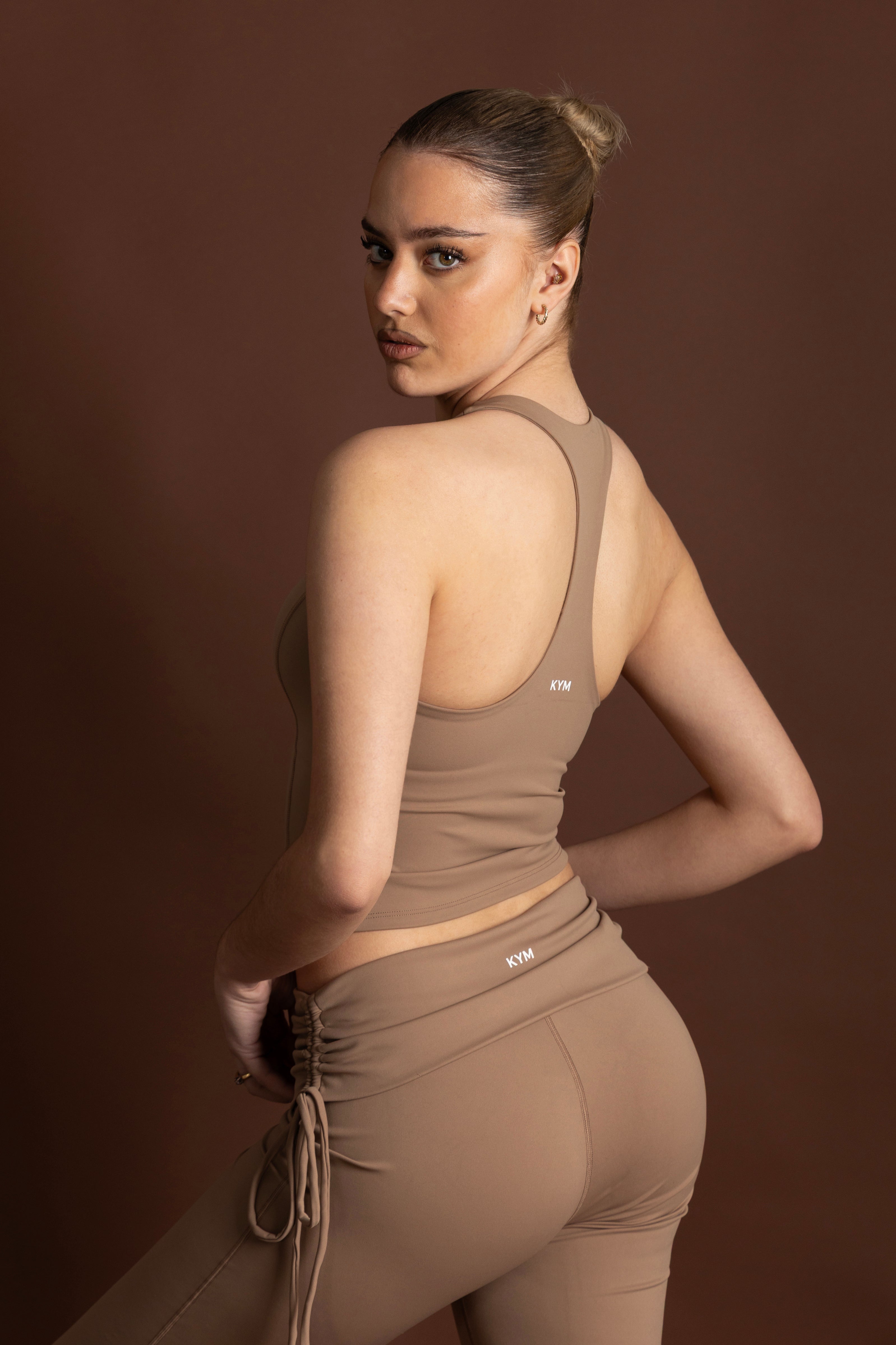 Halter Τοπ Χρώμα της Άμμου - SPTZ3055ZC