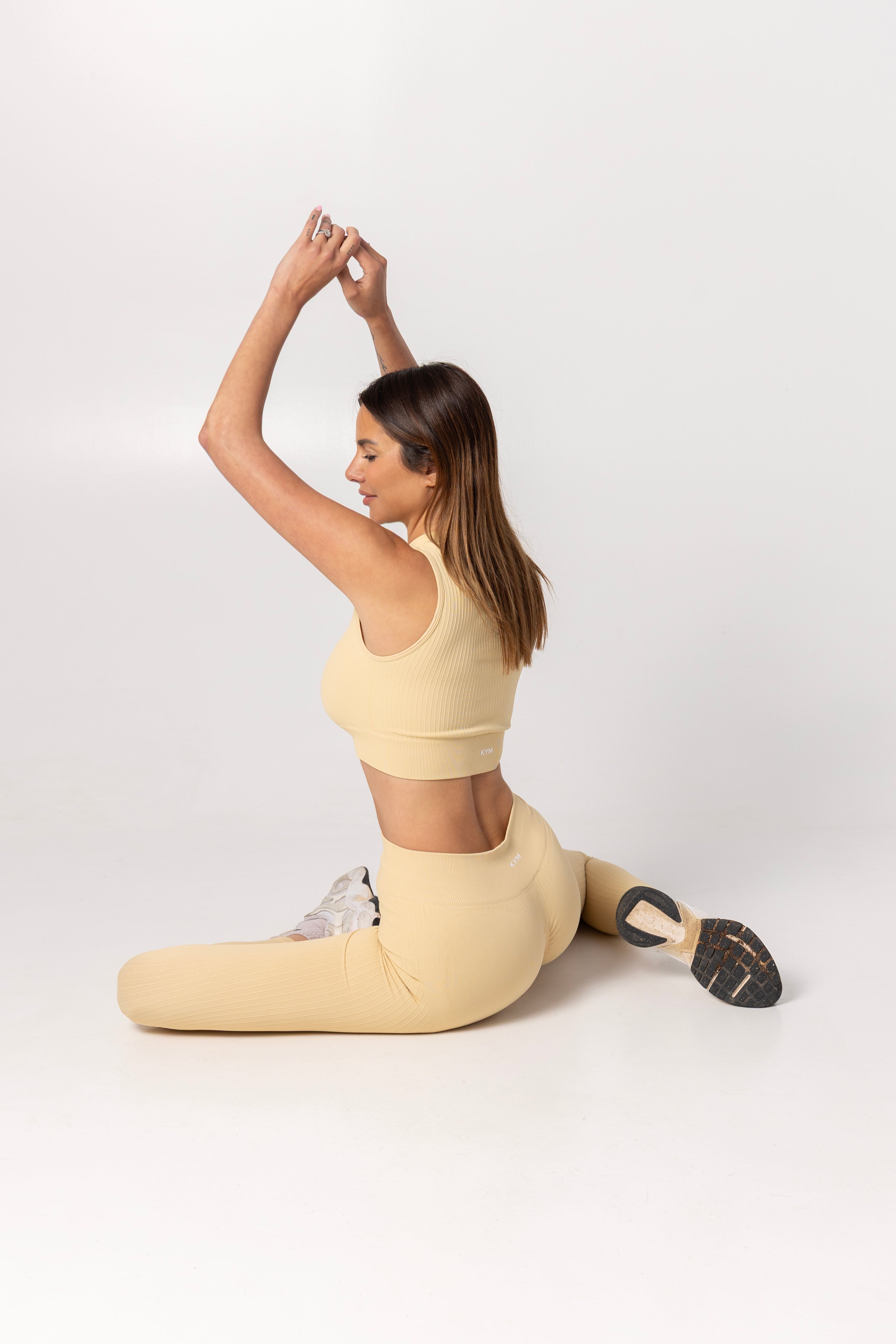 Ribbed Zip Crop Top - SPYB421